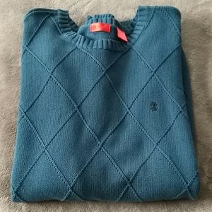 Men's XL blueish/green sweater by Izod